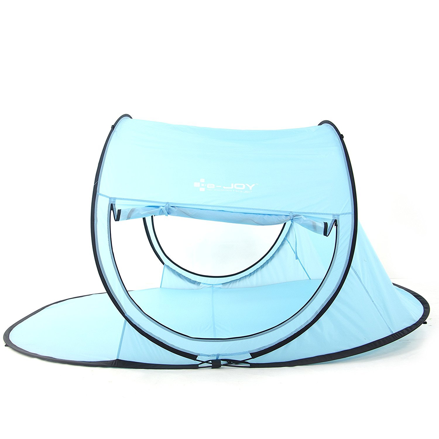 Upビーチ傘テント Sunスポーツシェルター Cabanaインスタントeasy アウトドアデラックスビーチテント 自動pop Tent Large Beach B0792pqsrl Up クイックポータブル Uv サンシェードシェルター 低価格で大人気の