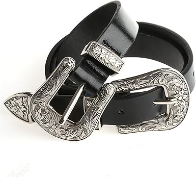 double buckle belt amazon