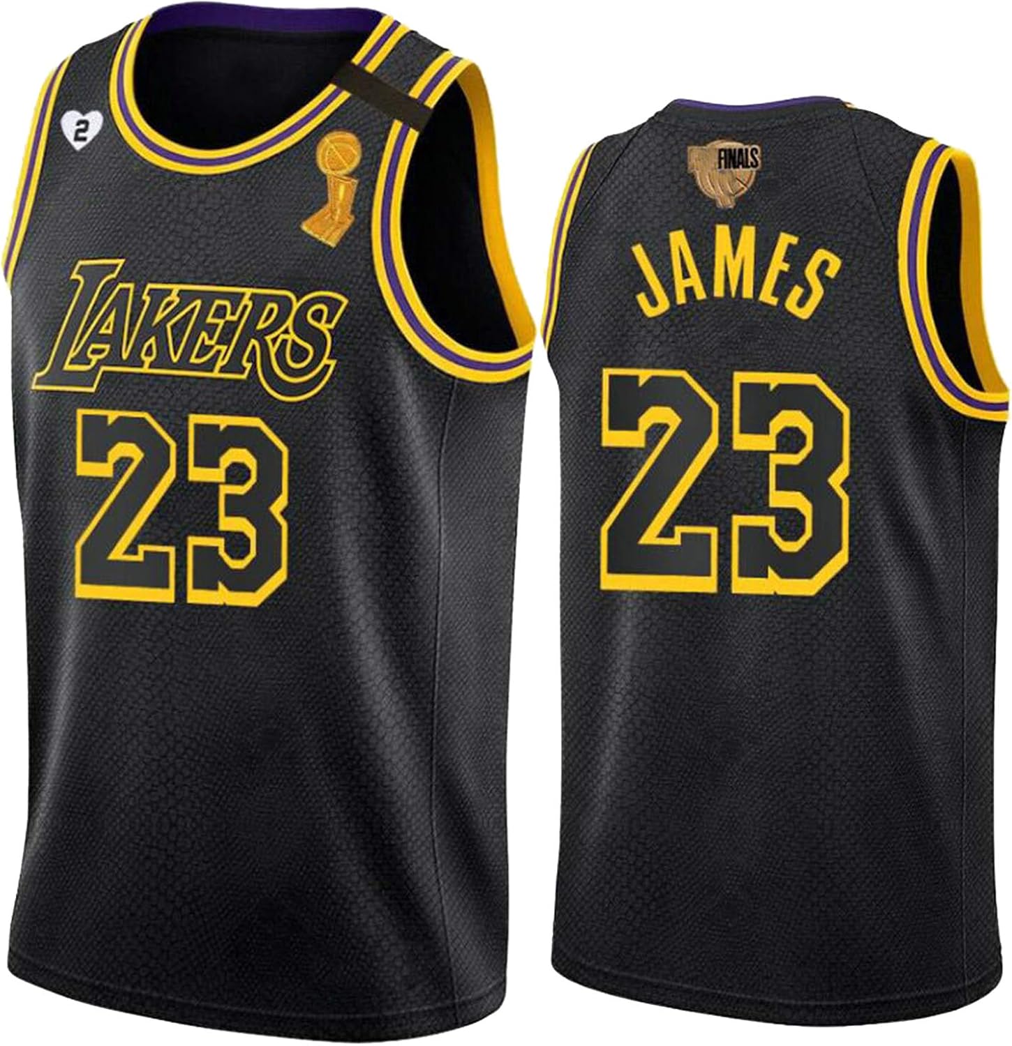 James Black Mamba Jersey, Lakers 23 Unisex Swingman TShirt Tank Top