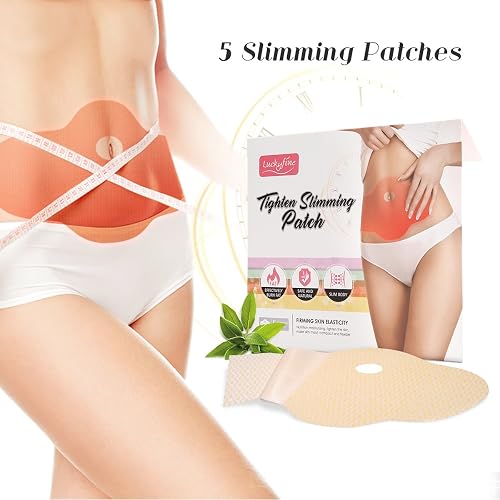 30 Stück Slimming Patches – Fettverbrennungspflaster Für Bauch & Taille, Straffend & Gegen Cellulite