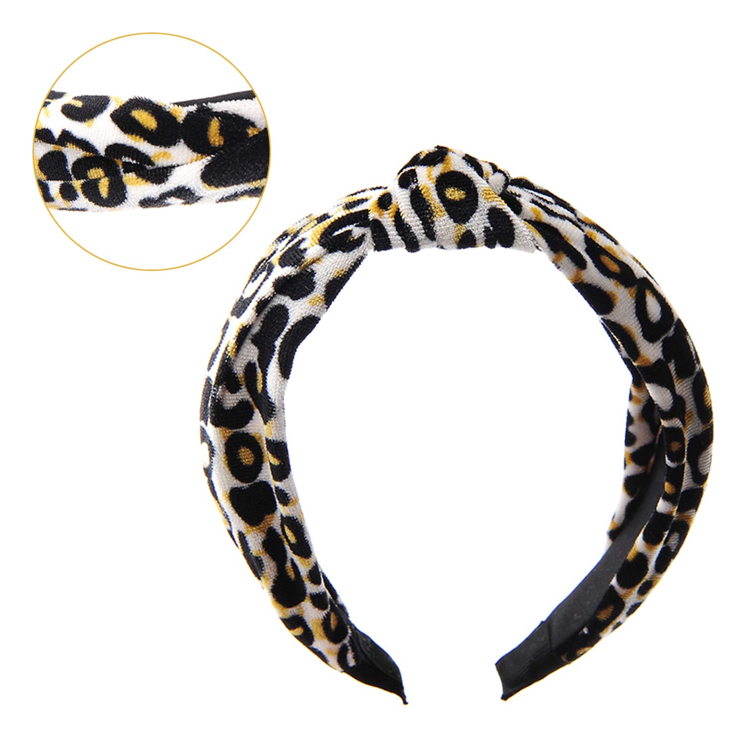 CENTSTAR 10 Pack Wide Headbands, 4 Style knot Turban Hairband Vintage Head wrap Hair Band Elastic Hair Accessories, Great Gift for Woman, Grils and teen girl : Beauty