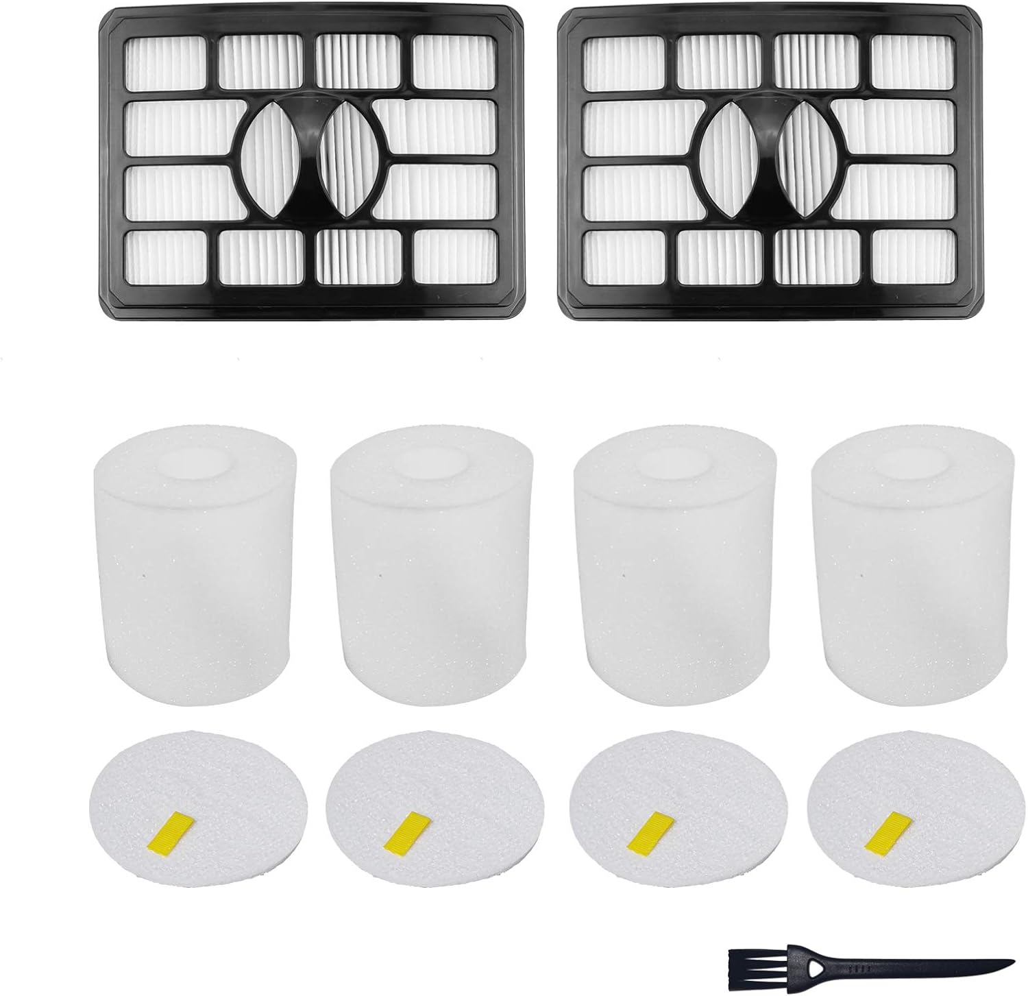 2 HEPA + 4 Foam & Felt Filters Replacement Compatible for Shark Rotator Pro Lift-Away NV500, NV501, NV502, NV503, NV505, NV510, NV520, NV552, UV560, NV642, ZU780, ZU782, ZU785, Part Xff500 Xhf500: Appliances