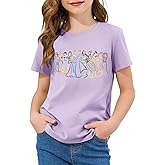 Magical Girls Shirts Magic Princess Tshirts Clothes Cute Short-Sleeve Tees Casual Vacation Soft Tops for Toddlers Kids