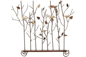 Minuteman International Birds Decorative Fireplace Summer Screen, Bronze 26 x 5 x 26 inches