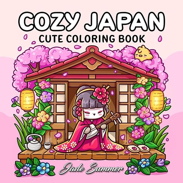 Amazon.com: Cozy Colo: Kawaii Japan (Cozy Coloring): 9781454966456