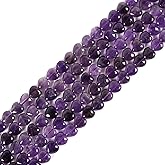 Amethyst Heart Shape 10mm Natural Gemstone Loose Beads for Jewelry Making DIY 15"
