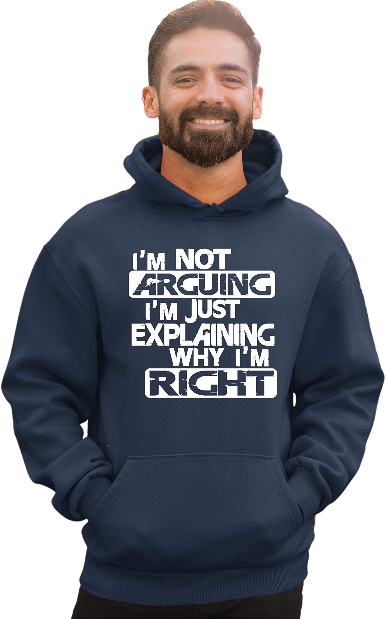Go All Out XX-Large Navy Blue Mens I'm Not Arguing