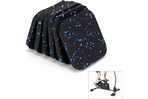 Mxclimate Treadmill Mat,Shock Absorbing Anti-vibartion Rubber Exercise Equipment Mat,High Density Rubber Pads for Hardwood Fl