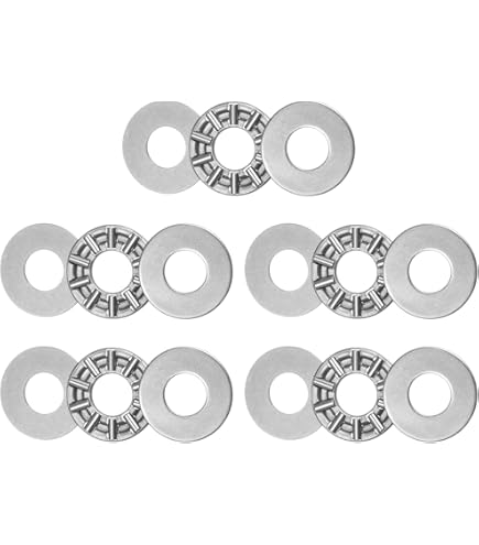 Butées à Aiguilles Avec Rondelles Uxcell - TC1018+2TRA - Lot De 1 Paquet - Neuves