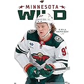 Trends International NHL Minnesota Wild - Kirill Kaprizov Feature Series 23 Wall Poster, 34L x 22.4W, Unframed Version