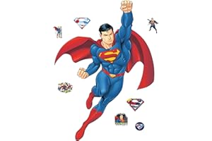 RoomMates Superman Global Hero Peel and Stick Wall Decals, RMK5564GM