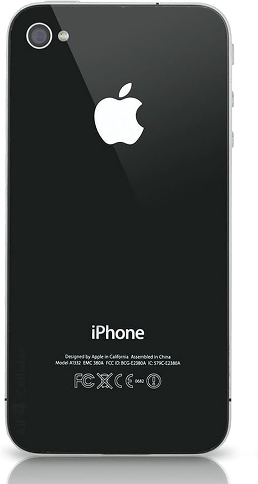 Apple Iphone 4 16gb A1332 Gsm Factory Unlocked No Warranty Black Amazon Co Uk Electronics