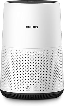 Philips AC082010 Luftreiniger entfernt bis zu 999 der Viren und Aerosole aus der Luft fr Allergiker bis zu 49qm CADR 190mh wei