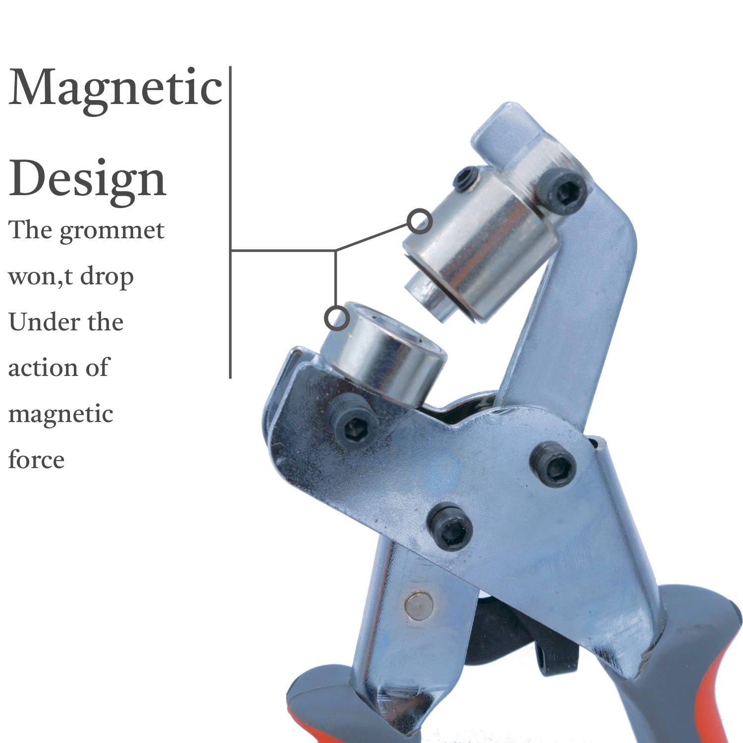Magnetic Handheld Grommets 3/8 Inch (10mm) Punching Machine| Plier for Eyelet Setting: Industrial & Scientific