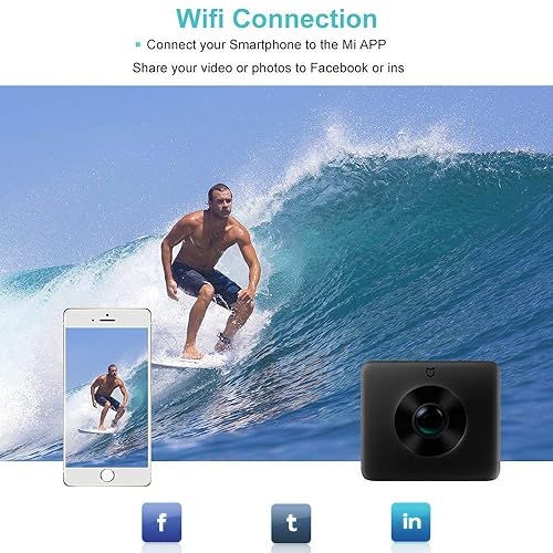 Action Camera Mi 360 Sphere Mi Mijia 360 360 Camera, Xiaomi Mijia