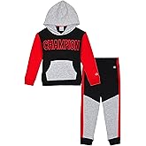 Champion Boys Hoodie and Jogger Set for Kids 2 Piece Athletic Sweatsuit Sets