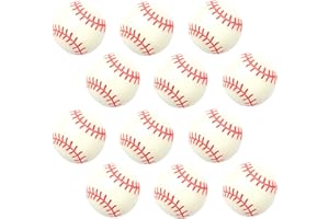 KEYDUACU 12Pcs Strong Ball Magnets,3D Baseball Sports Craft Decoration Magnet,Strong Fridge Magnets for Kitchen, School,Office Whiteboard, Cabinet and Dishwasher