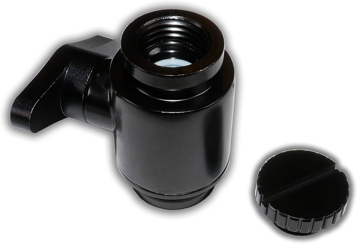 EMCOOL Drain Ball Valve with Stop Fitting for PC Water