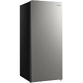 KoolMore 7 Cu. Ft. Garage Ready Convertible Upright Manual Defrost Freezer/Refrigerator in Stainless Steel