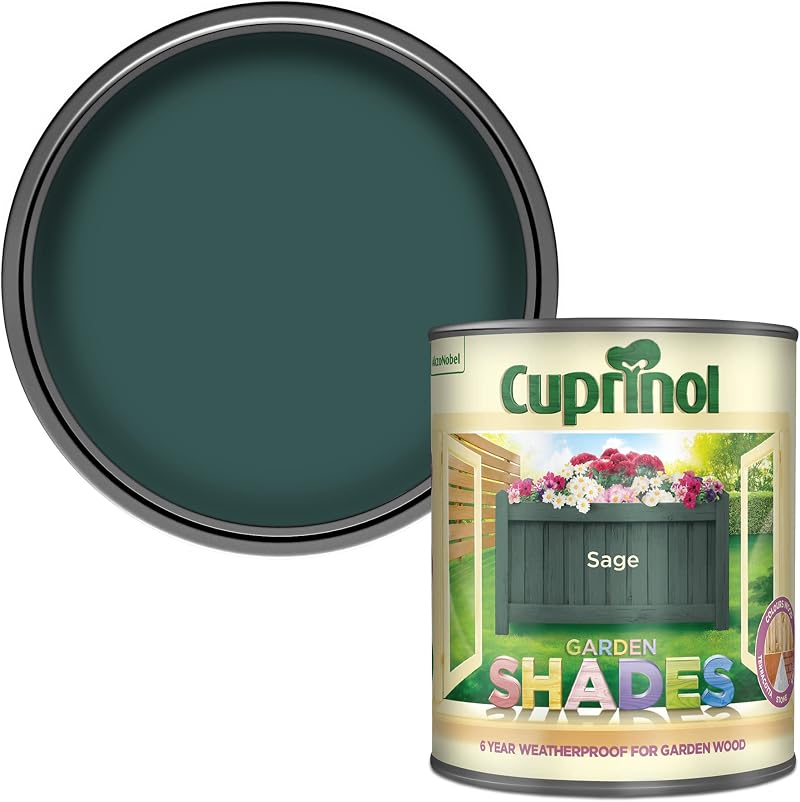 Cuprinol Garden Shades Exterior Woodcare Sage 1 Litre