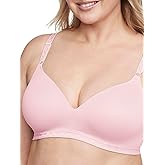 Warner's Womens Cloud 9 Super Soft Wireless Lightly Lined Comfort Bra 1269