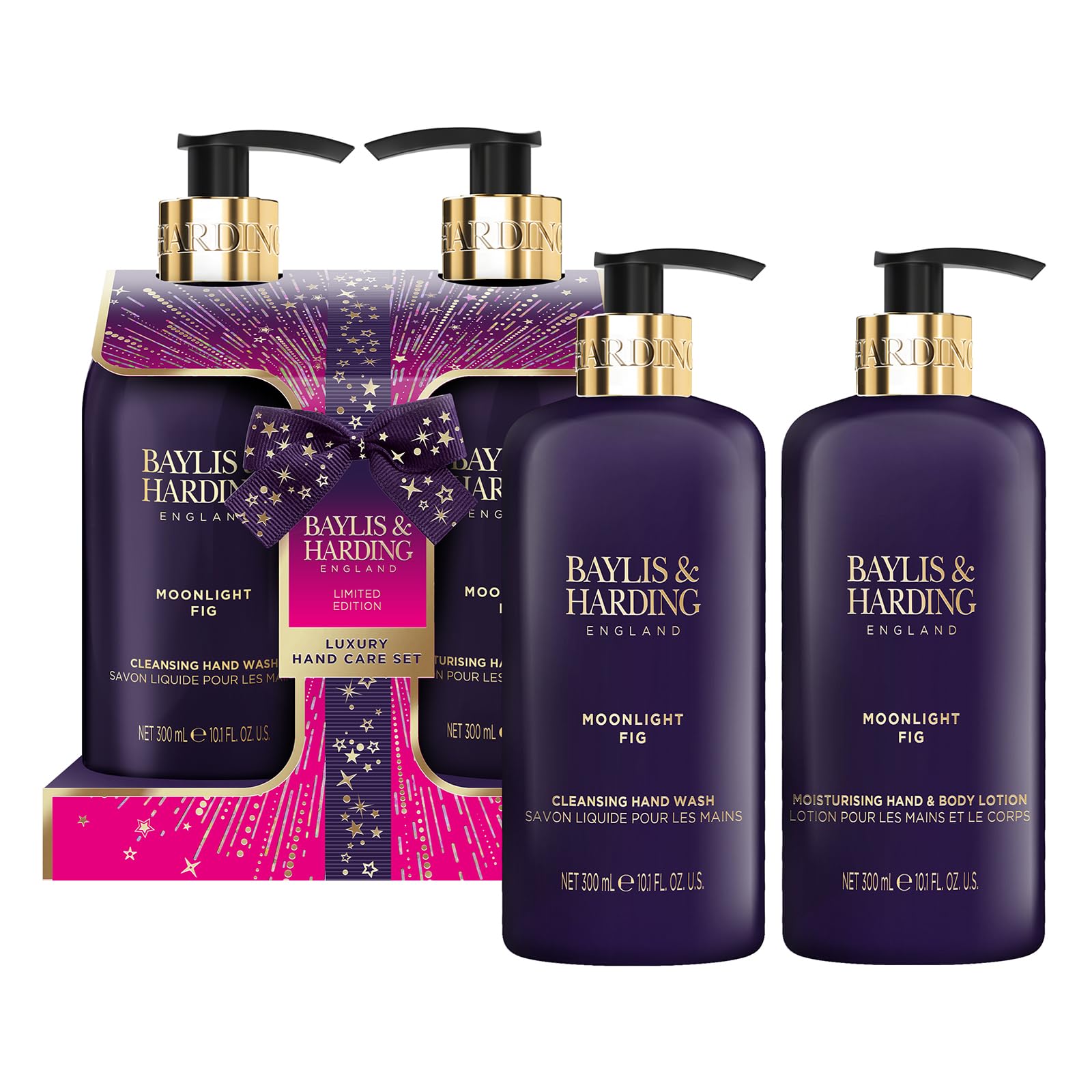 Baylis & Harding Moonlight Fig Luxury Hand Care Gift Set (Pack of 1) - Vegan Friendly