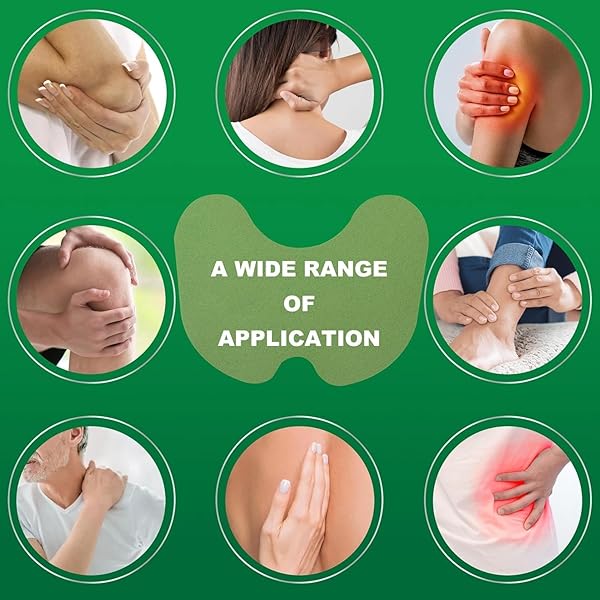 NISJEDP PAIN RELIEF PATCHES,48 PCS KNEE PAIN RELIEF, WORMWOOD RELIEVING 12 HOUR LONG LASTING RELIEF OF JOINT PAINS FOR KNEE, BACK, NECK, SHOULDER PAIN