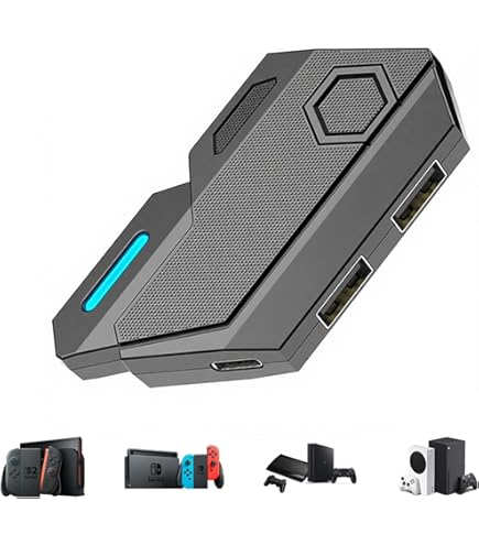 Wired Keyboard and Mouse Adapter for Nintendo Switch/PS4/PS3/Xbox