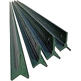 Nuwovwo Fence Post Repair Stake 4-5/6ft, Steel Post Support to Fix Leaning Wood Fence, 12-Gauge Y-Shaped Heavy Duty Fencepost