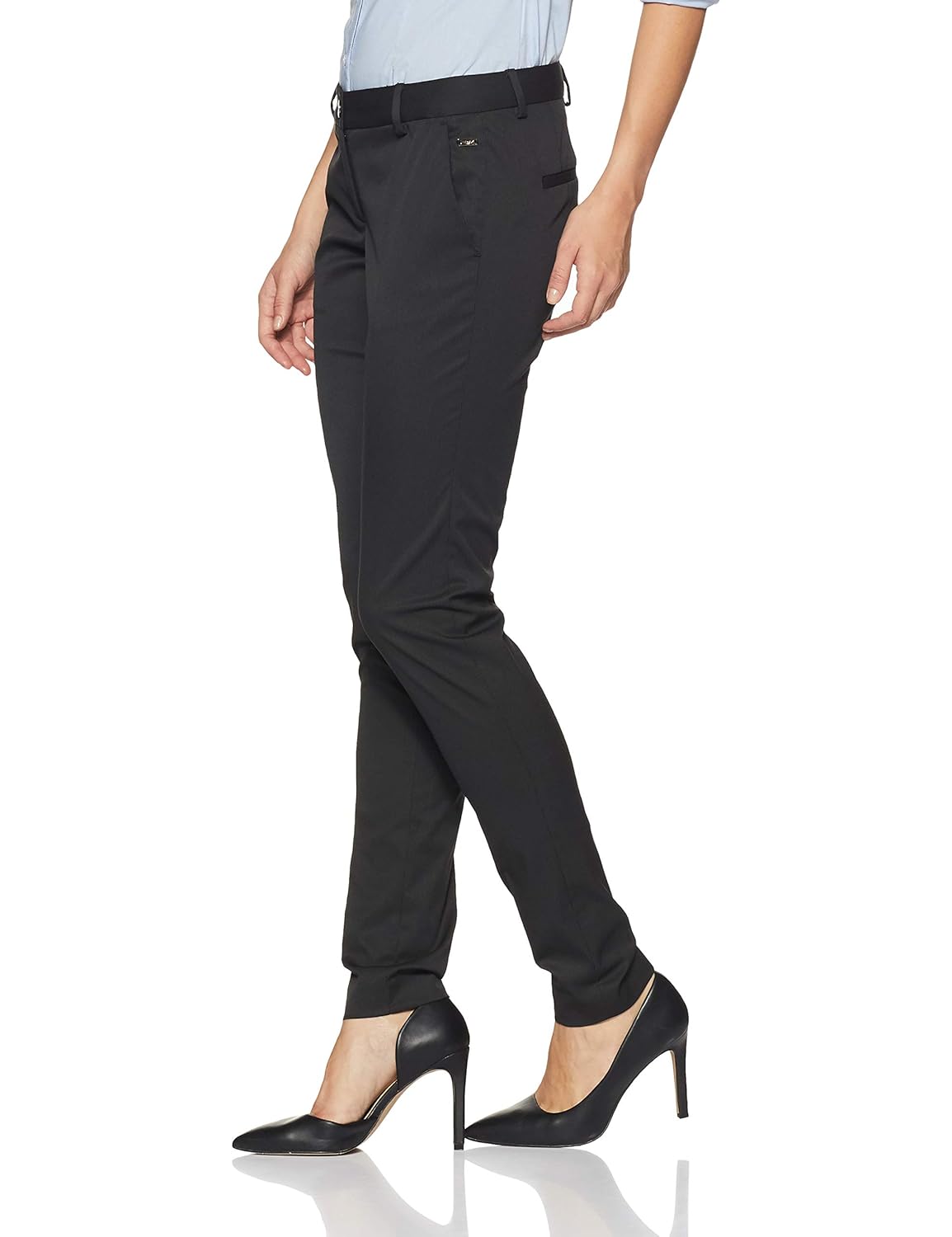 park avenue woman solid trouser suit
