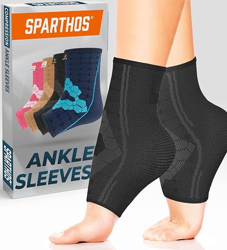 CFR Plantar Fasciitis Compression Socks – Arch Support & Ankle Brace – Unisex Adult