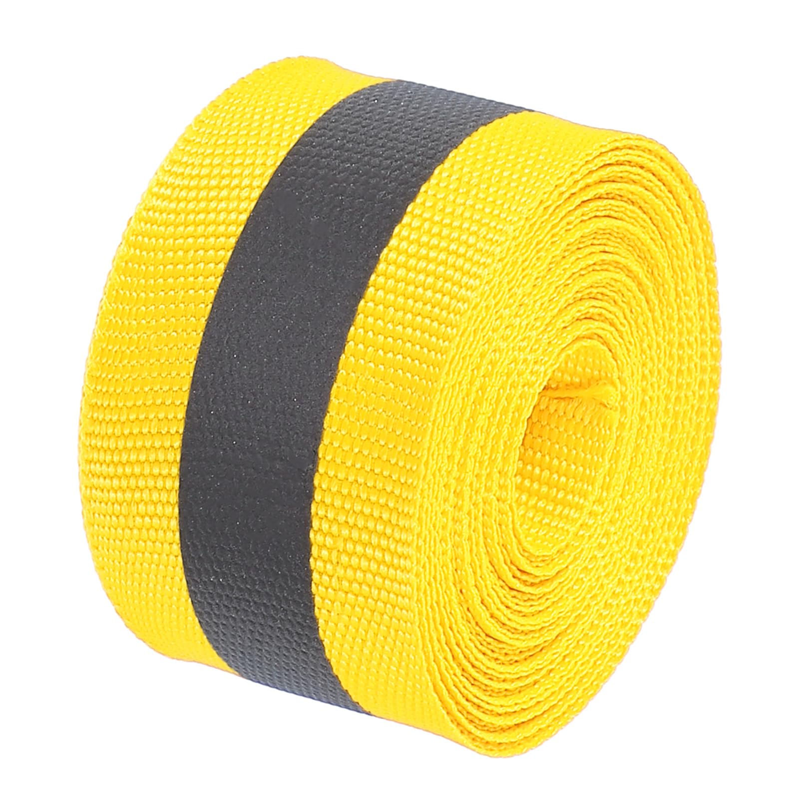 PATIKIL Reflective Tape Strip, 1" x 10FT High Visibility Reflective Strip Sew-on Reflective Tape DIY Safety Fabric Webbing for Bags Clothes Raincoats, Gold-yellow