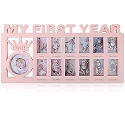 Unittype My First Year Baby Picture Frame Newborn