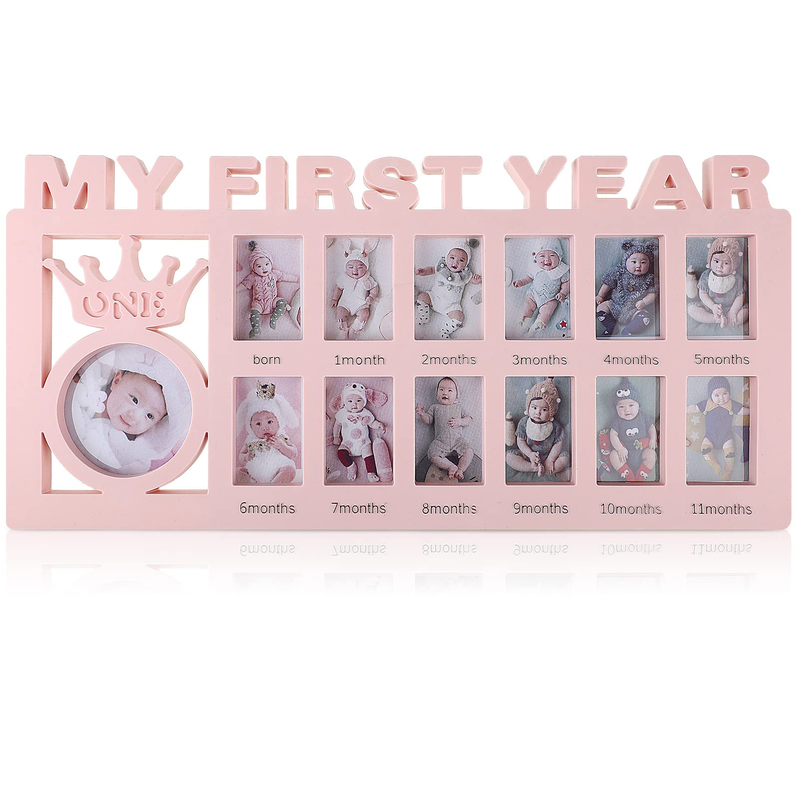 Unittype My First Year Baby Picture Frame Newborn
