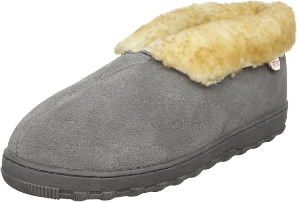 mens wide fit mule slippers