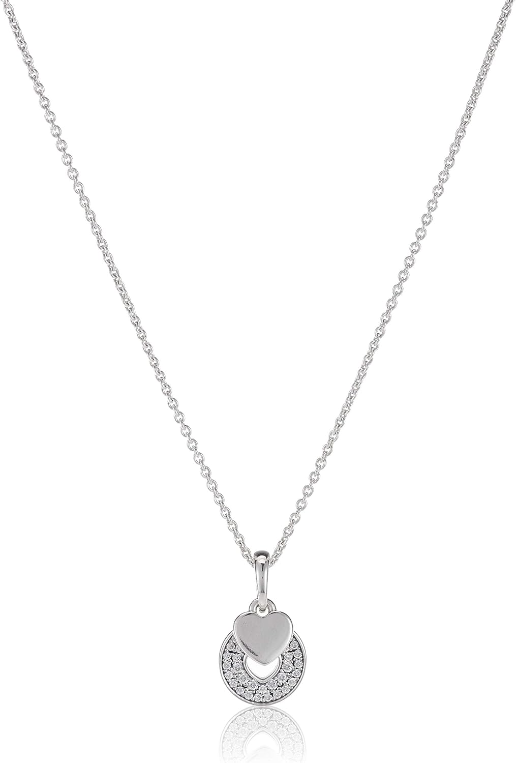 Orphelia Collana Donna Argento 925 Con Rodio – Ciondolo ZH-7233 – Eleganza Senza Tempo