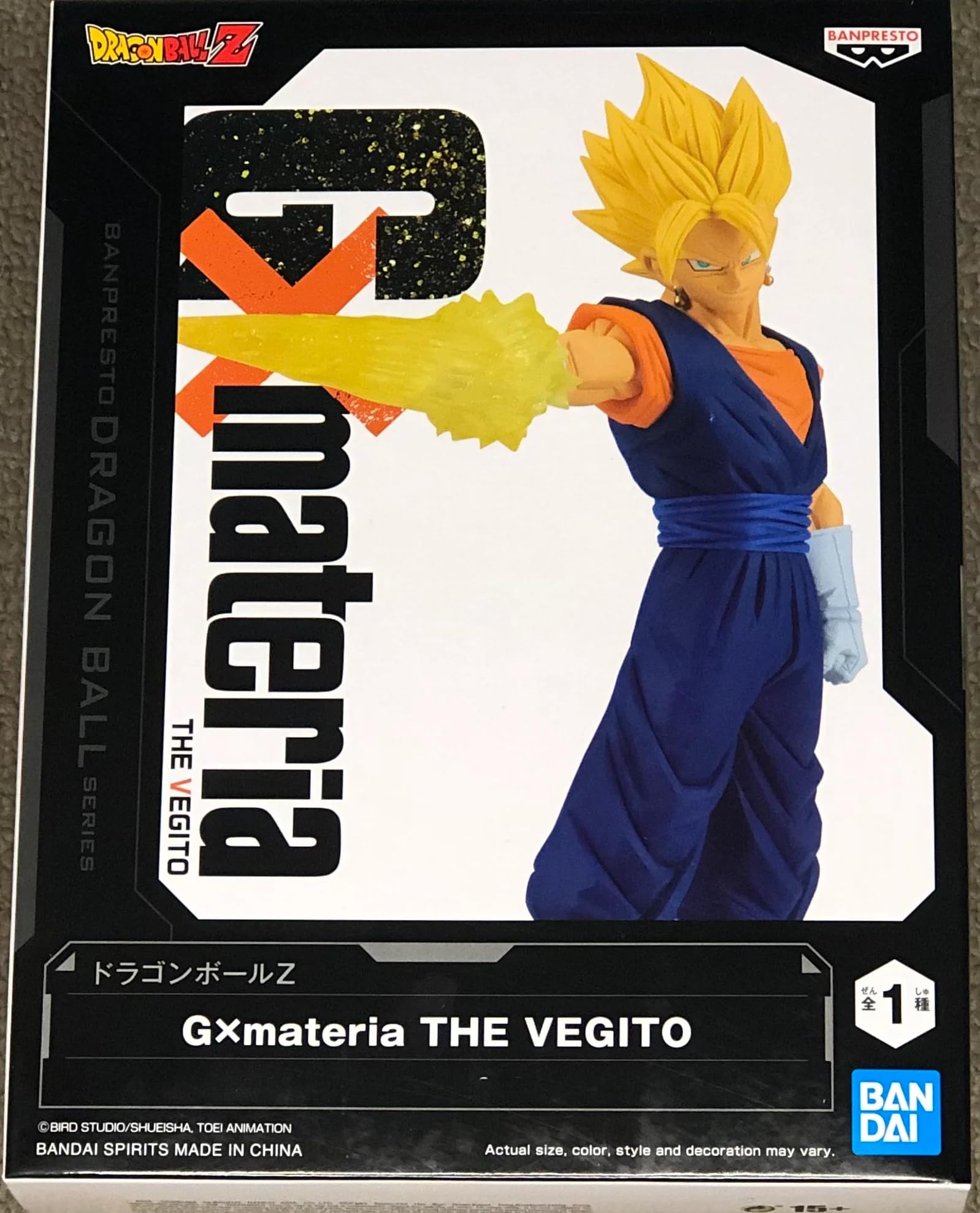 Banpresto - Dragon Ball Z - G x Materia - The Vegito Statue — image 1