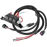 674-00923 Dual Speed Electric Fan Control Wiring Harness Kit with Relay | Compatible with Chevy Avalanche Silverado Suburban Cadillac Escalade GMC Sierra Yukon 1999-2007 Retrofit Stand Alone Fan Wire