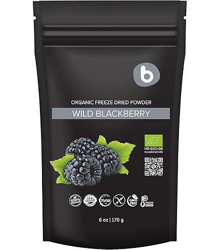 Freeze-Dried Blackcurrants - Mumma Bear - Food As It Should Be - View #8