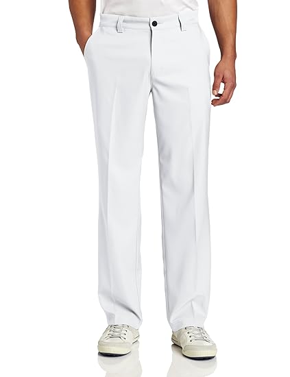 Adidas mens climalite flat front pants Clearance