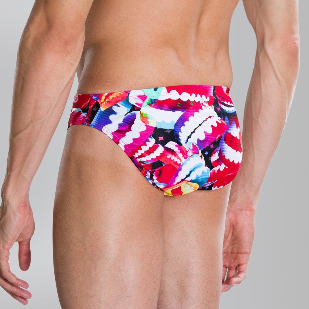 Speedo Costume Intero Donna Scollo Cuore Taglio Moderato - Stampato, Protezione UPF 50+ E Tessuto Recycled