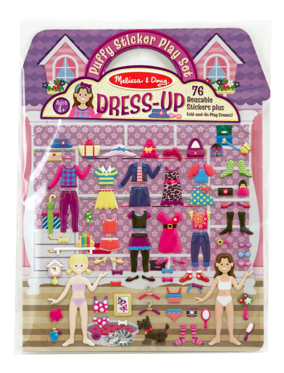 Melissa & Doug Puffy Sticker Play Set DressUp Buy Online in United