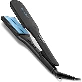 Bio Ionic OnePass Styling Flat Iron - Moisturizing Heat Hair Straightener with Silicone Speed Strips, Digital Temperature Control to 450&deg;F, Auto Shut-Off, Shine-Boosting Plates