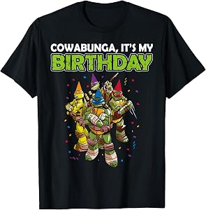 Cowabunga It's My Birthday T-Shirt
