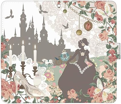 Amazon Android One 507sh ケース デザイン シンデレラ マグネットハンドあり 童話 手帳型 スマホケース カバー アンドロイドワン 507sh ケース カバー 通販