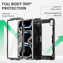 SEYMAC Case for iPad Pro 13 Inch M4 2024, Heavy