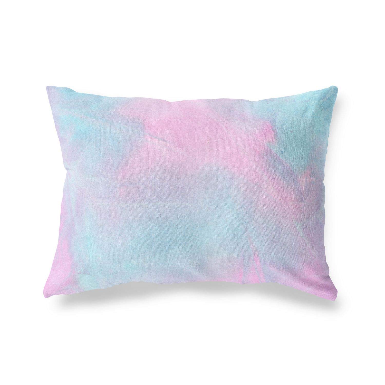 Bonamaison Decorative Cushion Cover Watercolor Theme, Throw Pillow Covers, Home Decorative Pillowcases for Livingroom, Sofa, Bedroom, Size:35x50 Cm - Designed and Manufactured in Turkey