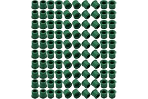 GNDAYOUG 100PCS 1/4" Quick Coupler Charging Gaskets, HVAC Hose Seals, Rubber O-Ring Repair Kit for R410A/R134A Refrigerant Charging Hose, Automotive AC Repair, High Temp & Pressure Resistant