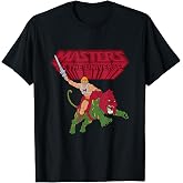 Masters of the Universe He-man and Battle Cat T-Shirt