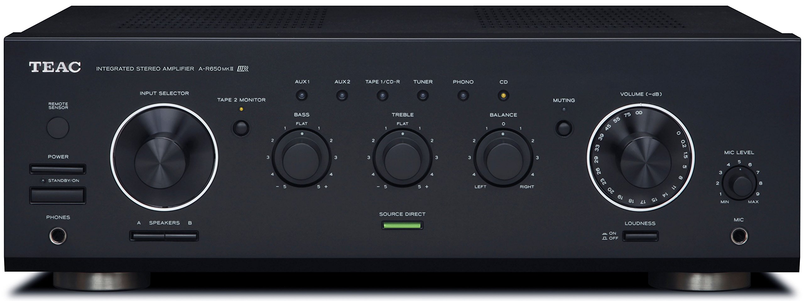 Teac AR650MK2 Stereo Full Amplifier, (Hifi Amplifier, 2 Channels, 120